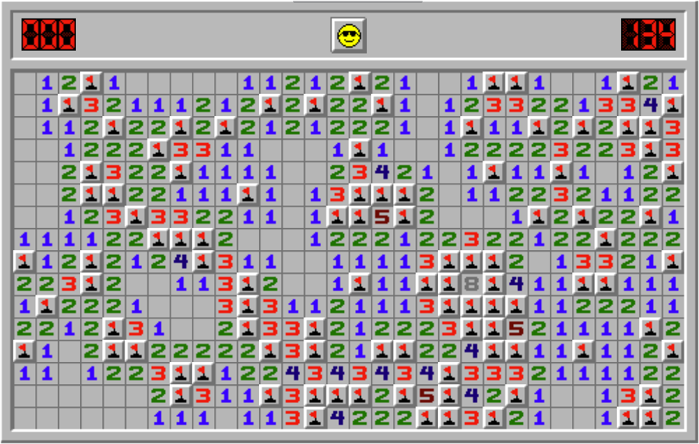 classic Minesweeper game